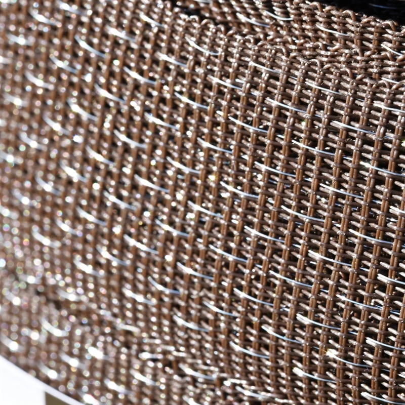 VOSS.farming Weidezaunband 200 M/40 Mm, 2x0,25 Kupfer + 8x0,25 Niro, Braun 8 VOSS.farming Weidezaunband 200 M/40 Mm, 2x0,25 Kupfer + 8x0,25 Niro, Braun – Bild 6