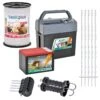 VOSS.farming Ponyzaun-Starterset Für Ponys, Inkl. Weidezaungerät 9V 1 VOSS.farming Ponyzaun-Starterset Für Ponys, Inkl. Weidezaungerät 9V -Optimal Ranchzaun Geschäft 45720 Ponyzaun Elektrozaun fuer Pferde und Ponys