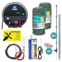 VOSS.pet Reiherabwehr Teich-Set Mit Litze