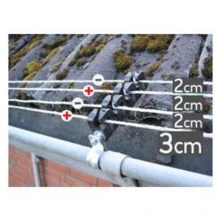 Marder Im Haus - Komplettsystem Zur Marderabwehr Mit 4er Isolatoren -Optimal Ranchzaun Geschäft 46035 3