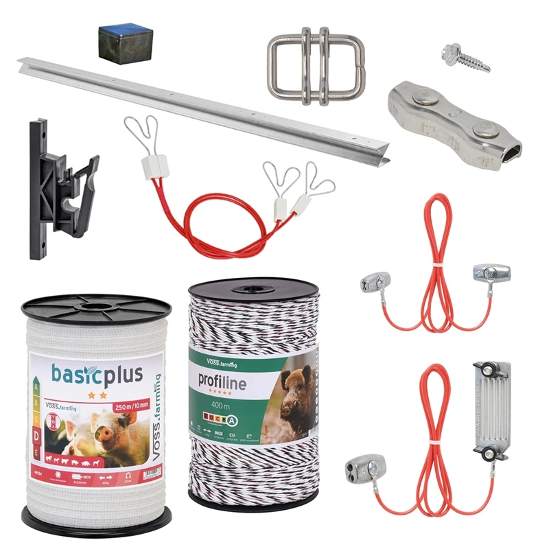 VOSS.farming Wildschwein-Erweiterungsset Für Weitere 100 M Wildschweinschutz 3 VOSS.farming Wildschwein-Erweiterungsset Für Weitere 100 M Wildschweinschutz