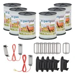 VOSS.farming Wolf-Notfallset Für Pferde (mobiler Zaun 400 M)