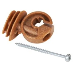 50x AKO Premium Ringisolator "Easy Drill SX Green", Braun 6 50x AKO Premium Ringisolator "Easy Drill SX Green", Braun -Optimal Ranchzaun Geschäft 47555 ako weidezaun ringisolator easy drill sx green