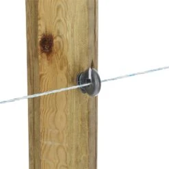 100x Ringisolator, Mit Durchgehender Verzinkter Stütze Ø 5,3mm -Optimal Ranchzaun Geschäft 47560 ringisolator 2