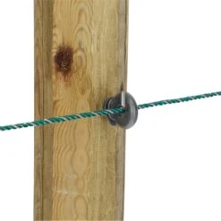 100x Ringisolator, Mit Durchgehender Verzinkter Stütze Ø 5,3mm -Optimal Ranchzaun Geschäft 47560 ringisolator 3