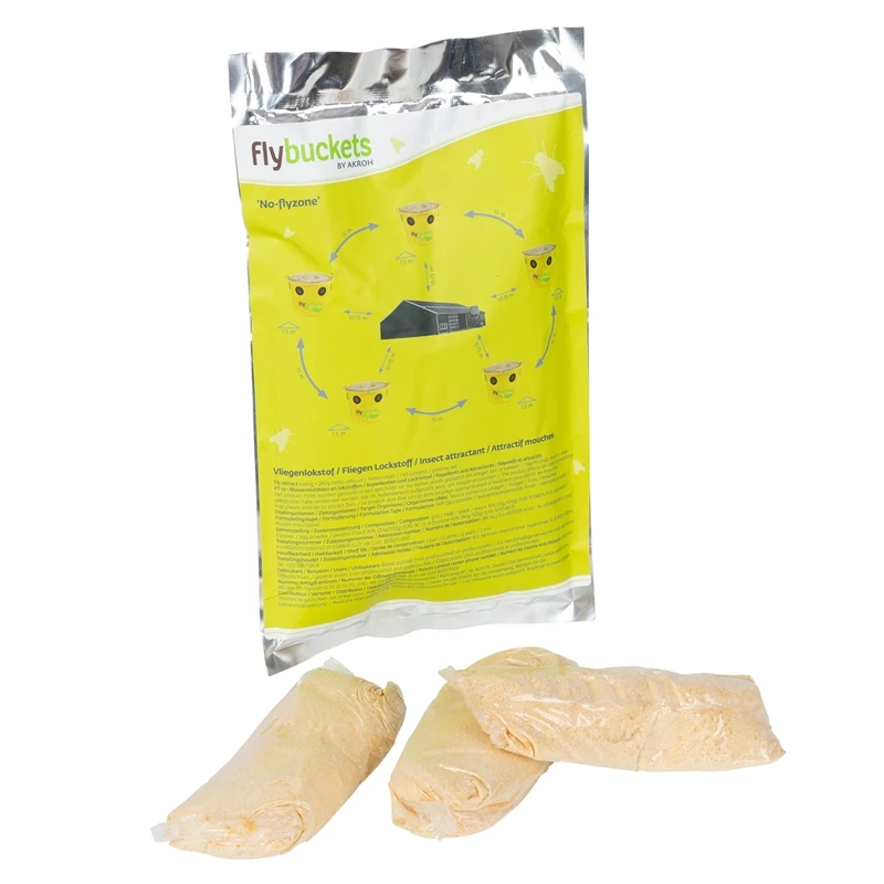 Flybusters Lockmittel, 240g, Nachfüll Lockstoff Für Fliegen Falle 3 Flybusters Lockmittel, 240g, Nachfüll Lockstoff Für Fliegen Falle