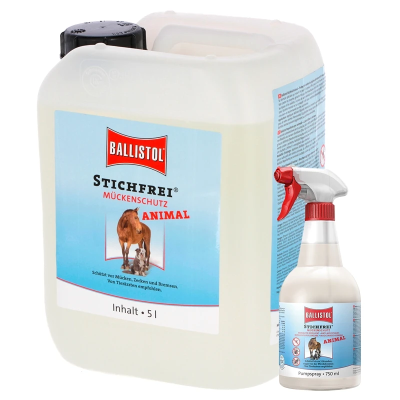 BALLISTOL Stichfrei Animal - Insektenschutz Für Pferde, Hunde, Katzen 3 BALLISTOL Stichfrei Animal - Insektenschutz Für Pferde, Hunde, Katzen