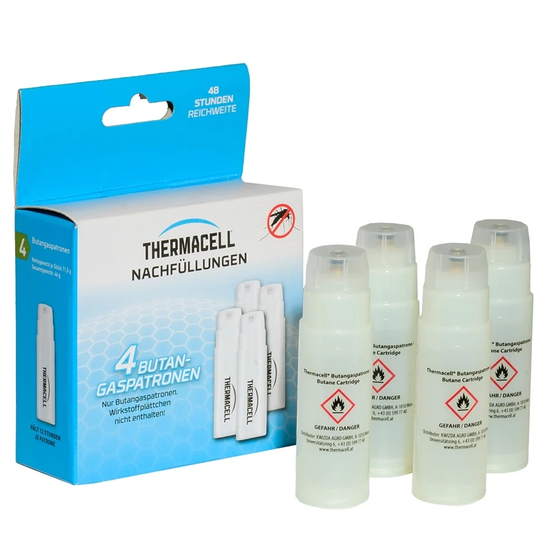 Thermacell Nachfüllpack C-4 Gaskartuschen, 4 Stück 3 Thermacell Nachfüllpack C-4 Gaskartuschen, 4 Stück