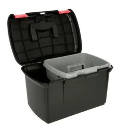 Pferde Putzbox "Arrezzo" - Putzkasten Mit Herausnehmbarem Einsatz -Optimal Ranchzaun Geschäft 500811 stabiler putzkasten mit einsatz und tragegriff