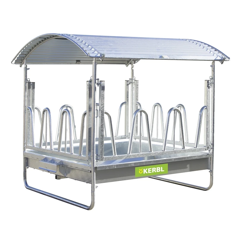 KERBL Futterraufe Spar-Set, Viereckraufe + Futtersparnetz + Rahmen 3 KERBL Futterraufe Spar-Set, Viereckraufe + Futtersparnetz + Rahmen