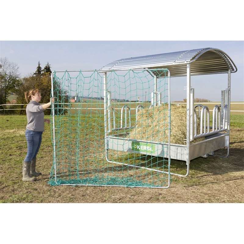 KERBL Futterraufe Spar-Set, Viereckraufe + Futtersparnetz + Rahmen 10 KERBL Futterraufe Spar-Set, Viereckraufe + Futtersparnetz + Rahmen – Bild 8
