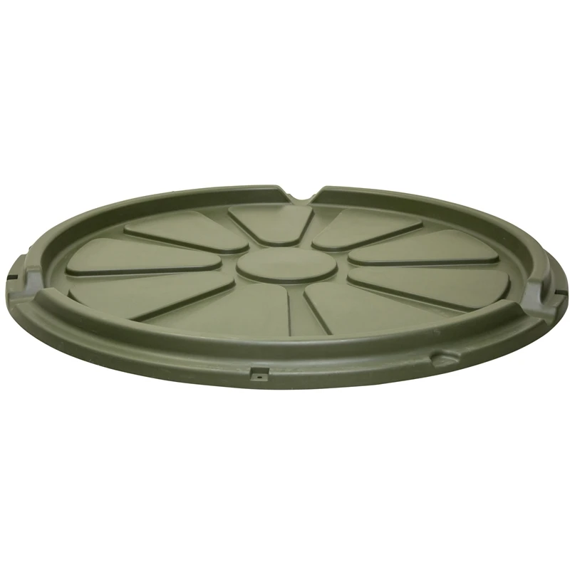 KERBL Heuglocken-Set: Heuglocke Für Rundballen Mit 10 Kleinen Fressöffnungen+Bodenplatte+Verankerung 4 KERBL Heuglocken-Set: Heuglocke Für Rundballen Mit 10 Kleinen Fressöffnungen+Bodenplatte+Verankerung – Bild 2