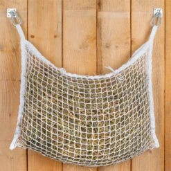 VOSS.farming Rechteckiges Heunetz, Heunetztasche 160 X 100cm, Maschenweite 3 X 3cm -Optimal Ranchzaun Geschäft 504529 voss farming rechteckiges heunetz weiss 30x30mm