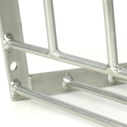 Verzinkte Heuraufe, 75,3 X 47,5 X 46,5 Cm -Optimal Ranchzaun Geschäft 504550 heuraufe hochwertiges material