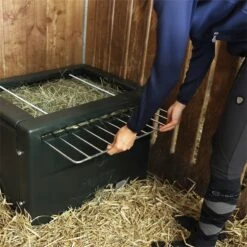 Futterraufe "HayBox", Pferde Heuraufe Für Ca. 8-10kg Heu 9 Futterraufe "HayBox", Pferde Heuraufe Für Ca. 8-10kg Heu -Optimal Ranchzaun Geschäft 504554 futterraufe haybox raufe fuer pferde