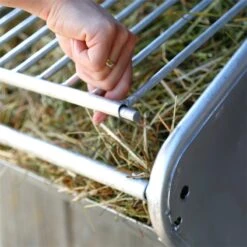 Pferde Heuraufe Mit Futterspargitter - Futtersparraufe, Futterraufe, Wandraufe -Optimal Ranchzaun Geschäft 504556 heuraufe futterspargitter pferde artgerechtes fressen