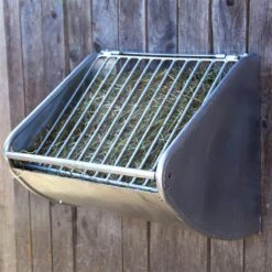 Pferde Heuraufe Mit Futterspargitter - Futtersparraufe, Futterraufe, Wandraufe -Optimal Ranchzaun Geschäft 504556 heuraufe futterspargitter pferde zur wandmontage