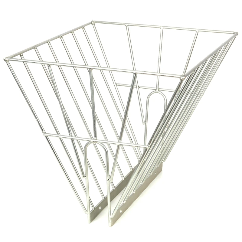 Heuraufe Doppelt Zum Aufstecken Auf Boxenwände & Horden - Raufe 61,5x50x48cm 5 Heuraufe Doppelt Zum Aufstecken Auf Boxenwände & Horden - Raufe 61,5x50x48cm – Bild 3