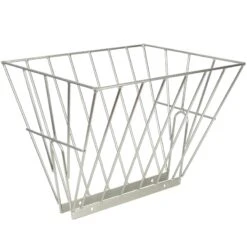 Heuraufe Doppelt Zum Aufstecken Auf Boxenwände & Horden - Raufe 61,5x50x48cm