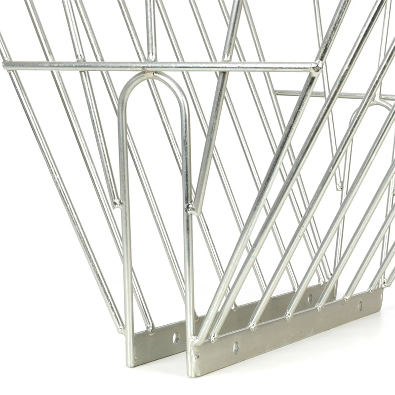 Heuraufe Doppelt Zum Aufstecken Auf Boxenwände & Horden - Raufe 61,5x50x48cm 9 Heuraufe Doppelt Zum Aufstecken Auf Boxenwände & Horden - Raufe 61,5x50x48cm – Bild 7