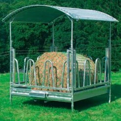 VOSS.farming Futtersparnetz, Heunetz Für Heuraufe - 3,60 X 3,60m, Maschenweite 4,5 X 4,5cm 8 VOSS.farming Futtersparnetz, Heunetz Für Heuraufe - 3,60 X 3,60m, Maschenweite 4,5 X 4,5cm -Optimal Ranchzaun Geschäft 504576 heunetz fuer rundballen raufen rundraufen 2