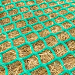 VOSS.farming Futtersparnetz "rund" Für Heu-Rundballen - Ø 2,50m, Maschenweite 4,5x4,5cm