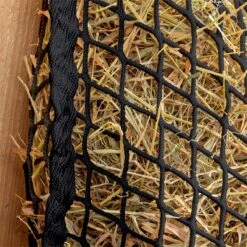 VOSS.farming Rechteckiges Heunetz, Heunetztasche 160 X 100cm, Maschenweite 3 X 3cm, Schwarz -Optimal Ranchzaun Geschäft 504705 06 07 voss farming rechteckiges heunetz schwarz robustes gewebe