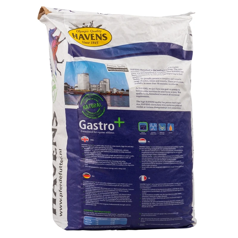 HAVENS "Gastro+", Pellets Für Pferde Mit Magenproblemen & Stress, 20kg 5 HAVENS "Gastro+", Pellets Für Pferde Mit Magenproblemen & Stress, 20kg – Bild 3