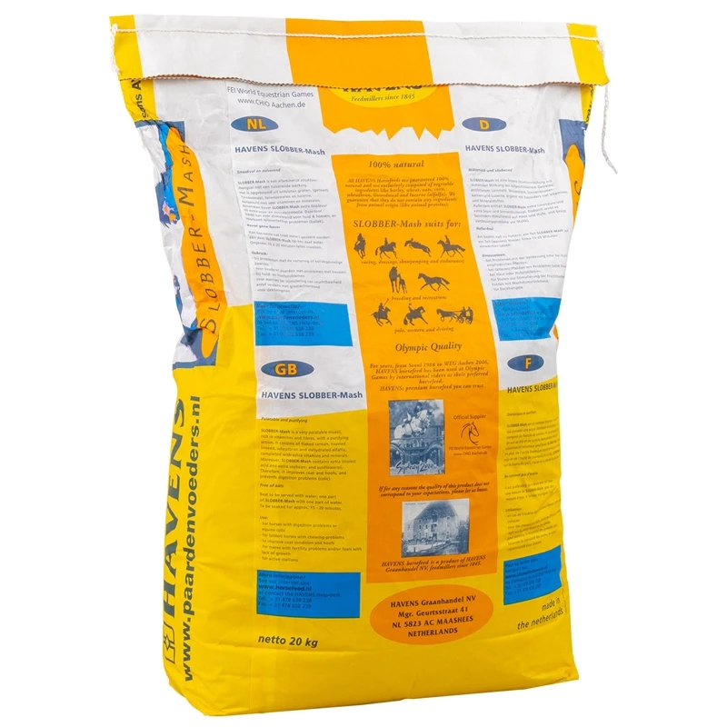 HAVENS "Slobber-Mash", Unterstützt Den Fellwechsel Bei Pferden, 20kg 5 HAVENS "Slobber-Mash", Unterstützt Den Fellwechsel Bei Pferden, 20kg – Bild 3