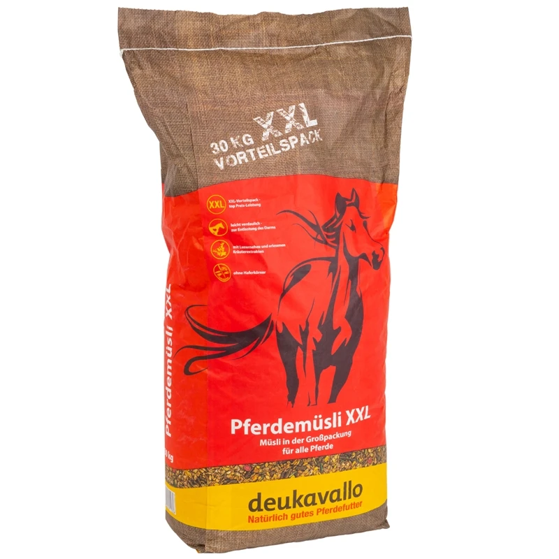 Palette Deukavallo "Pferdemüsli XXL" Vorteilspack, Pferdefutter Ohne Haferkörner, 30 X 30kg 13 Palette Deukavallo "Pferdemüsli XXL" Vorteilspack, Pferdefutter Ohne Haferkörner, 30 X 30kg – Bild 11