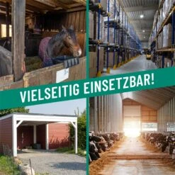 LED-Hallenstrahler 200 Watt - Strahler Für Hof, Heuboden, Reithallen Und Ställe, Dimmbar 31 LED-Hallenstrahler 200 Watt - Strahler Für Hof, Heuboden, Reithallen Und Ställe, Dimmbar -Optimal Ranchzaun Geschäft 510500 02 04 led hallenstrahler vielseitig einsetzbar