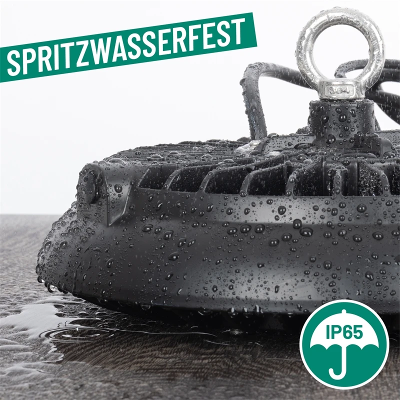 LED-Hallenstrahler 150 Watt - Strahler Für Hof, Heuboden, Reithallen Und Ställe, Dimmbar 8 LED-Hallenstrahler 150 Watt - Strahler Für Hof, Heuboden, Reithallen Und Ställe, Dimmbar – Bild 6