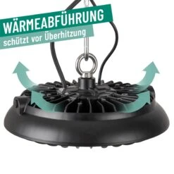 LED-Hallenstrahler 150 Watt - Strahler Für Hof, Heuboden, Reithallen Und Ställe, Dimmbar 27 LED-Hallenstrahler 150 Watt - Strahler Für Hof, Heuboden, Reithallen Und Ställe, Dimmbar -Optimal Ranchzaun Geschäft 510502 04 led hallenstrahler waermeabfuehrung schutz vor ueberhitzung 1