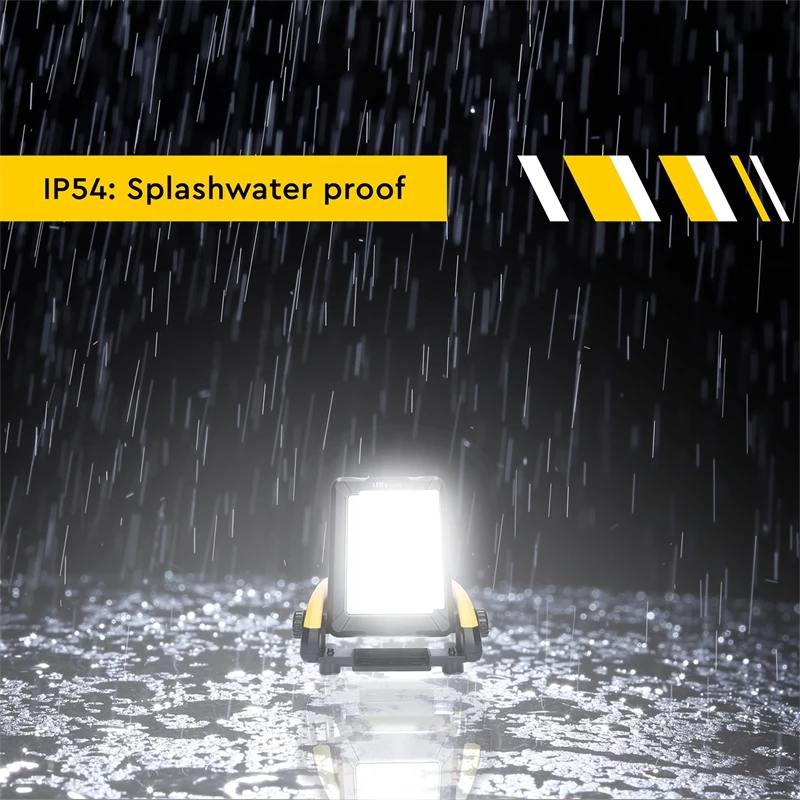 LED-Baustrahler Mit Adapter Für Marken-Akkus - Multi Akku Arbeitsleuchte, 20W, 2900lm 20 LED-Baustrahler Mit Adapter Für Marken-Akkus - Multi Akku Arbeitsleuchte, 20W, 2900lm – Bild 18