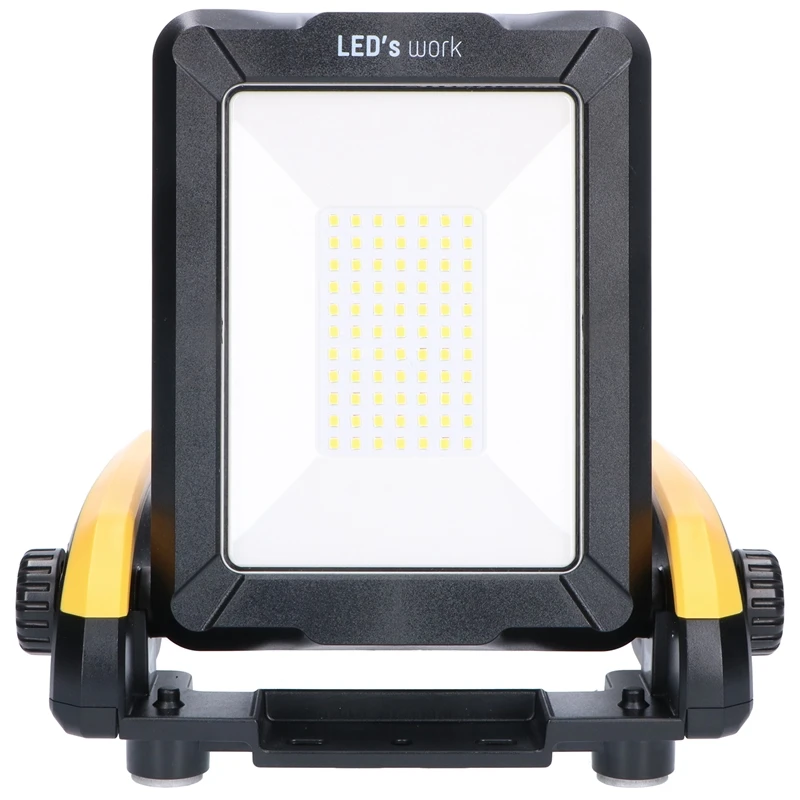 LED-Baustrahler Mit Adapter Für Marken-Akkus - Multi Akku Arbeitsleuchte, 20W, 2900lm 4 LED-Baustrahler Mit Adapter Für Marken-Akkus - Multi Akku Arbeitsleuchte, 20W, 2900lm – Bild 2