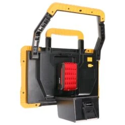 LED Baustrahler - Akku Strahler Mit Adapter, Multi Akku Arbeitsleuchte, 40W, 5500lm -Optimal Ranchzaun Geschäft 510560 multi akku arbeitsleuchte 40w 5500lm 14