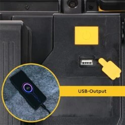 LED Baustrahler - Akku Strahler Mit Adapter, Multi Akku Arbeitsleuchte, 40W, 5500lm -Optimal Ranchzaun Geschäft 510560 multi akku arbeitsleuchte 40w 5500lm 18