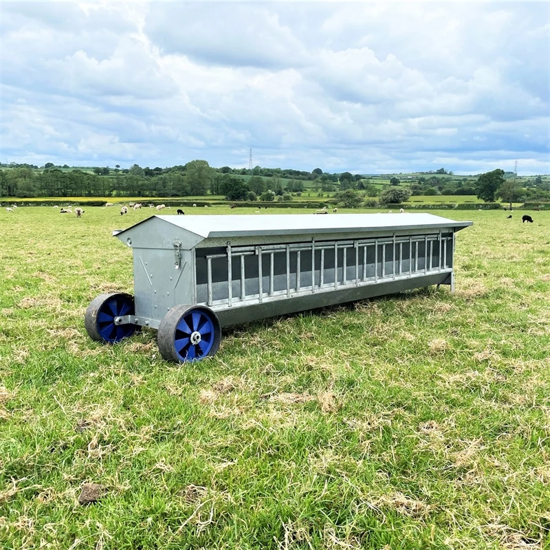 VOSS.farming Doppelseitiger Lämmer-Futterautomat Mit 24 Fressplätzen 4 VOSS.farming Doppelseitiger Lämmer-Futterautomat Mit 24 Fressplätzen – Bild 2