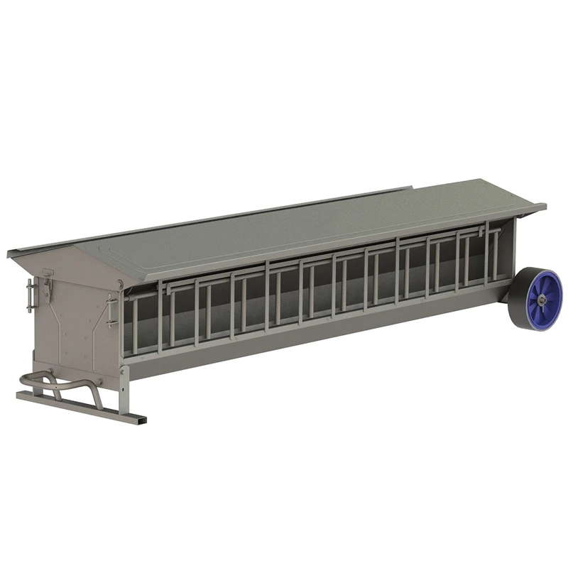 VOSS.farming Doppelseitiger Lämmer-Futterautomat Mit 24 Fressplätzen 3 VOSS.farming Doppelseitiger Lämmer-Futterautomat Mit 24 Fressplätzen