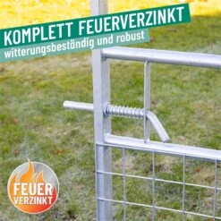 VOSS.farming Weidetor Mit Gitter, Starres Weidezauntor, 457,5 Cm, 115 Cm Hoch 17 VOSS.farming Weidetor Mit Gitter, Starres Weidezauntor, 457,5 Cm, 115 Cm Hoch -Optimal Ranchzaun Geschäft 515302 04 06 08 08 voss farming weidetor mit gitter feuerverzinkt 3