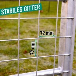 VOSS.farming Weidetor Mit Gitter, Starres Weidezauntor, 457,5 Cm, 115 Cm Hoch 25 VOSS.farming Weidetor Mit Gitter, Starres Weidezauntor, 457,5 Cm, 115 Cm Hoch -Optimal Ranchzaun Geschäft 515302 04 06 08 voss farming weidetor mit gitter geeignet fuer jungvieh schafe 3