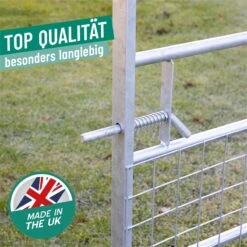 VOSS.farming Weidetor Mit Gitter, Starres Weidezauntor, 305 Cm, 115 Cm Hoch 20 VOSS.farming Weidetor Mit Gitter, Starres Weidezauntor, 305 Cm, 115 Cm Hoch -Optimal Ranchzaun Geschäft 515302 04 06 08 voss farming weidetor mit gitter hochwertig und langlebig 2