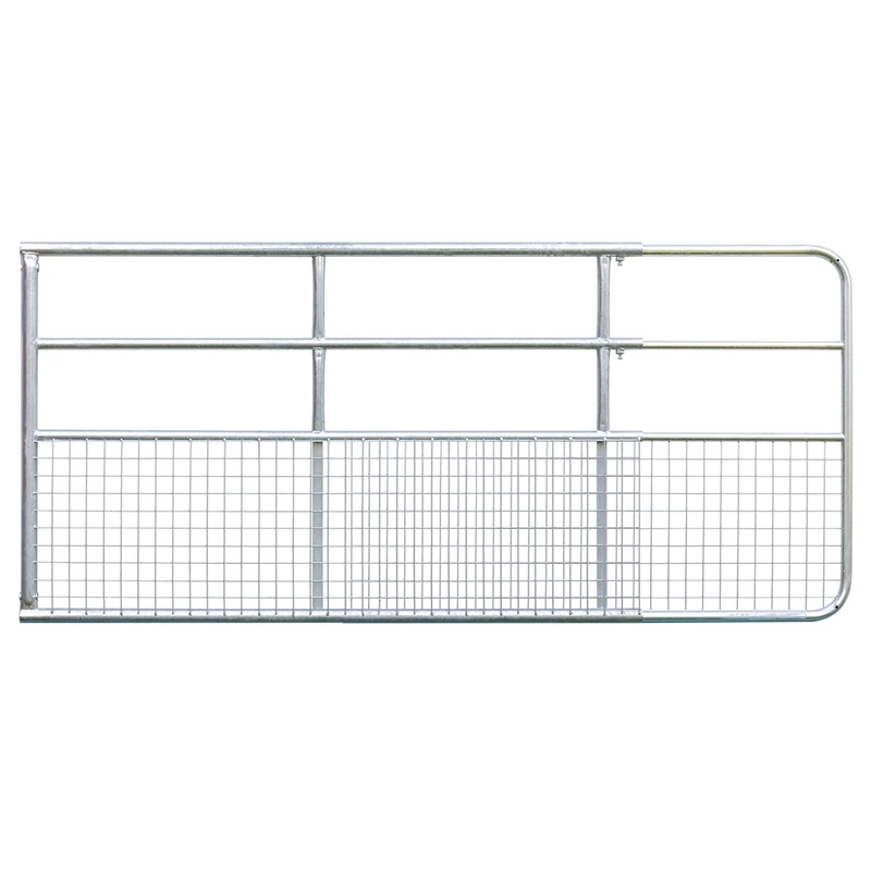 VOSS.farming Weidetor Verstellbar 200 - 300 Cm, Mit Gitter, 110 Cm Hoch, Verzinkt 3 VOSS.farming Weidetor Verstellbar 200 - 300 Cm, Mit Gitter, 110 Cm Hoch, Verzinkt