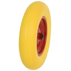 Pannensicheres Schubkarren-Ersatzrad, Inkl. Achse 12 Pannensicheres Schubkarren-Ersatzrad, Inkl. Achse -Optimal Ranchzaun Geschäft 521010 pannensicheres schubkarrenrad pu vollgummireifen