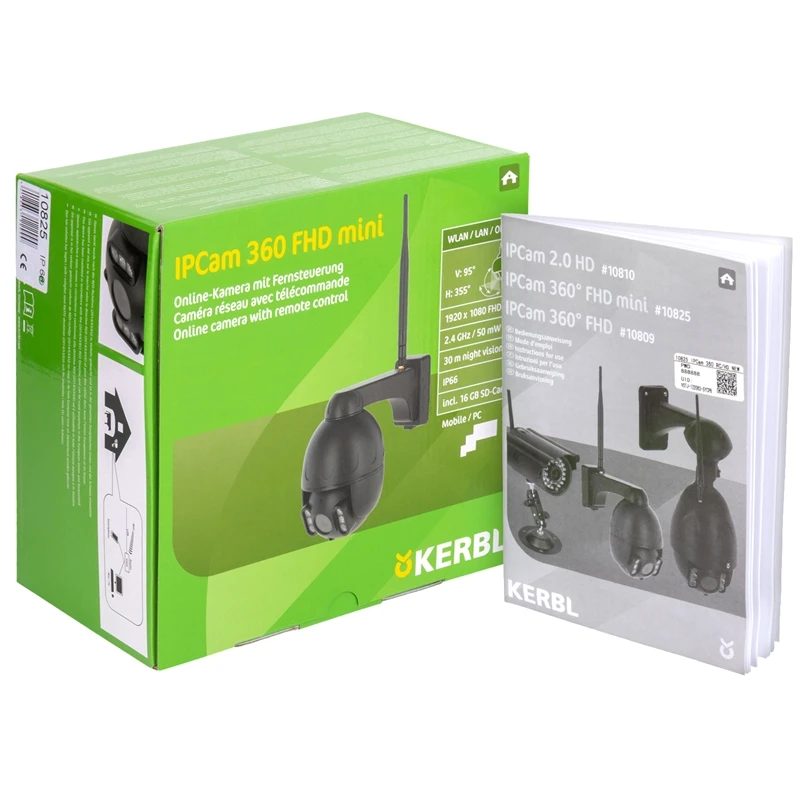Kerbl IPCam 360° FHD Mini Internet-Stall-Kamera Mit Zoom - Überwachungskamera Stall, Haus & Hof 6 Kerbl IPCam 360° FHD Mini Internet-Stall-Kamera Mit Zoom - Überwachungskamera Stall, Haus & Hof – Bild 4