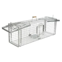 Lebendfalle Mit Schnapptüren - Kastenfalle Für Dachse Und Füchse, 33x42x118cm 11 Lebendfalle Mit Schnapptüren - Kastenfalle Für Dachse Und Füchse, 33x42x118cm -Optimal Ranchzaun Geschäft 531014 1 kastenfalle verzinktes drahtgeflecht 38x38mm drahtstaerke 3mm