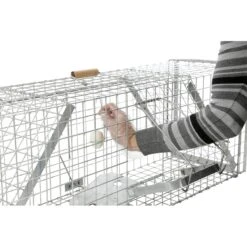 Lebendfalle Mit Schnapptüren - Kastenfalle Für Dachse Und Füchse, 33x42x118cm 13 Lebendfalle Mit Schnapptüren - Kastenfalle Für Dachse Und Füchse, 33x42x118cm -Optimal Ranchzaun Geschäft 531014 4 eierhalter koeder auslegen fuchsfalle marderfalle drahtgeflecht