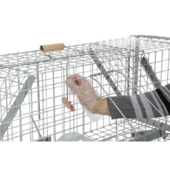 Lebendfalle Mit Schnapptüren - Kastenfalle Für Dachse Und Füchse, 33x42x118cm 14 Lebendfalle Mit Schnapptüren - Kastenfalle Für Dachse Und Füchse, 33x42x118cm -Optimal Ranchzaun Geschäft 531014 6 fleischhaken koeder auslegen alive predator super drahtfalle