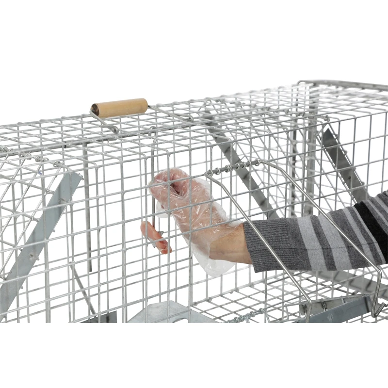 Lebendfalle Mit Schnapptüren - Kastenfalle Für Dachse Und Füchse, 33x42x118cm 7 Lebendfalle Mit Schnapptüren - Kastenfalle Für Dachse Und Füchse, 33x42x118cm – Bild 5