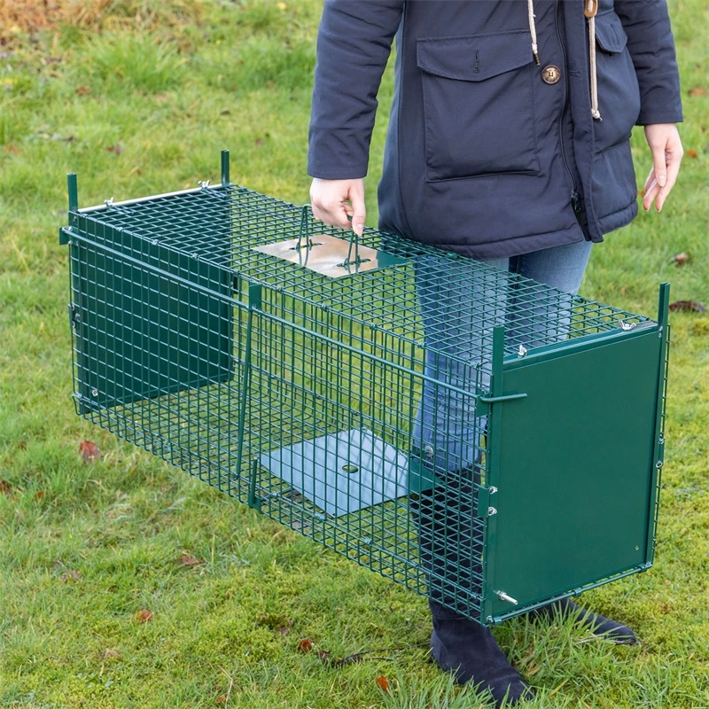 VOSS.farming Lebendfalle, Marderfalle, Fuchsfalle, Waschbärfalle, 30x30x100cm 5 VOSS.farming Lebendfalle, Marderfalle, Fuchsfalle, Waschbärfalle, 30x30x100cm – Bild 3